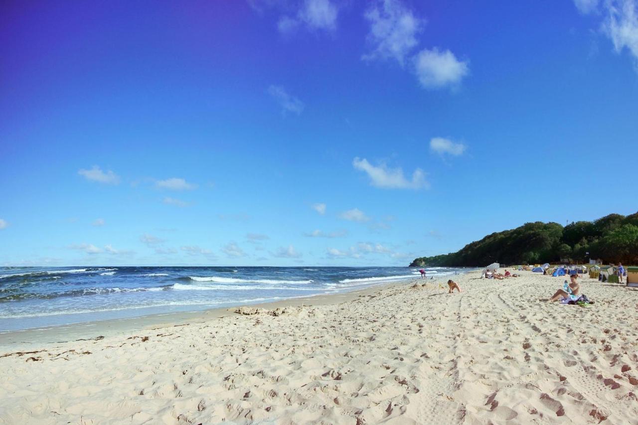 Strandnah, Balkon, Meerblick, Sauna, Gratis Nutzung Vom Ahoi Erlebnisbad Und Sauna In Sellin - Beach House Schotstek 奥斯特巴德·哥伦 外观 照片
