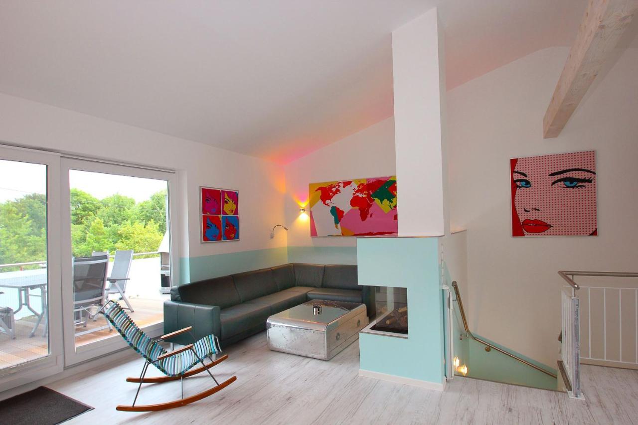 Strandnah, Balkon, Meerblick, Sauna, Gratis Nutzung Vom Ahoi Erlebnisbad Und Sauna In Sellin - Beach House Schotstek 奥斯特巴德·哥伦 外观 照片