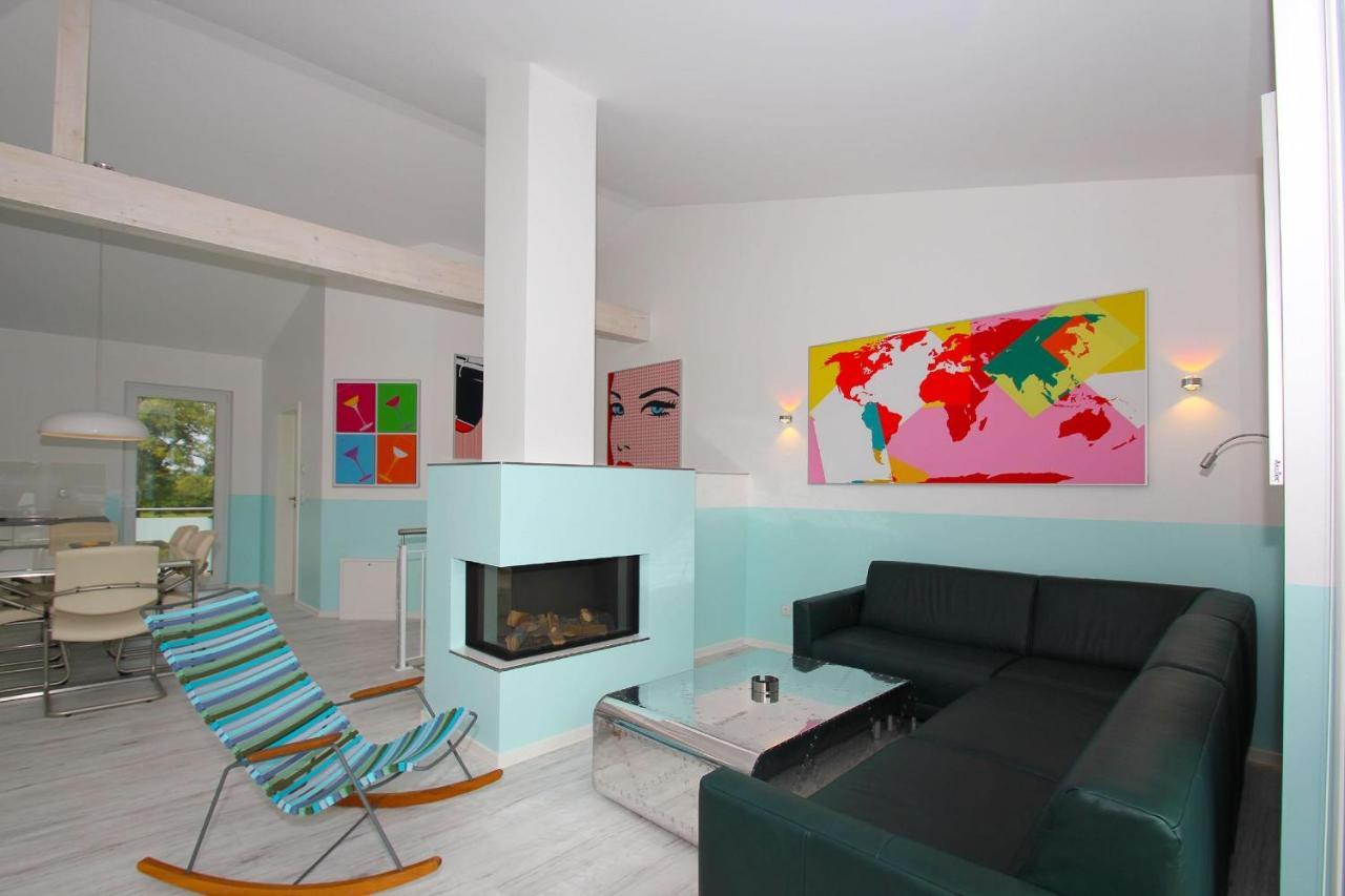 Strandnah, Balkon, Meerblick, Sauna, Gratis Nutzung Vom Ahoi Erlebnisbad Und Sauna In Sellin - Beach House Schotstek 奥斯特巴德·哥伦 外观 照片