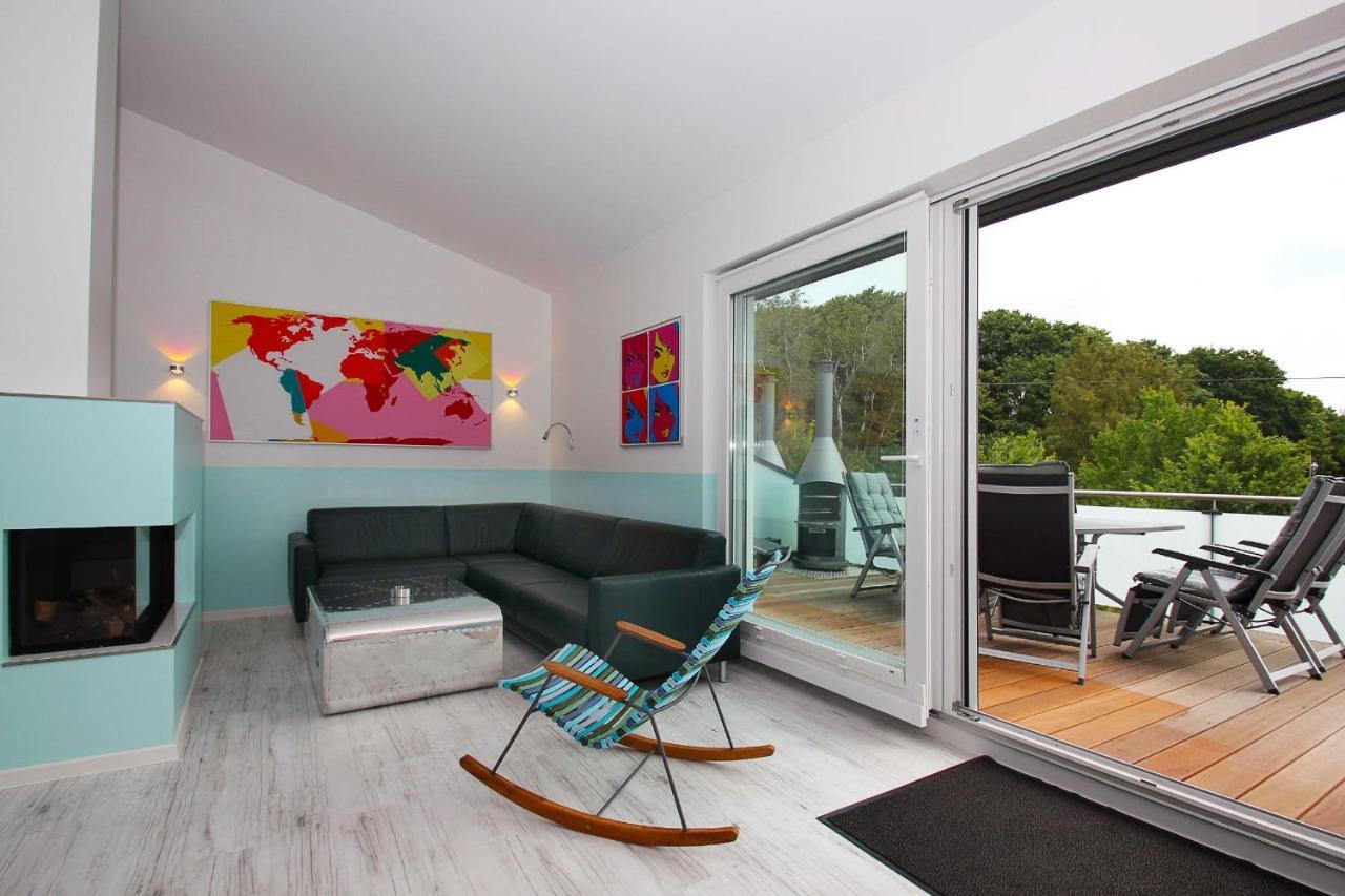 Strandnah, Balkon, Meerblick, Sauna, Gratis Nutzung Vom Ahoi Erlebnisbad Und Sauna In Sellin - Beach House Schotstek 奥斯特巴德·哥伦 外观 照片